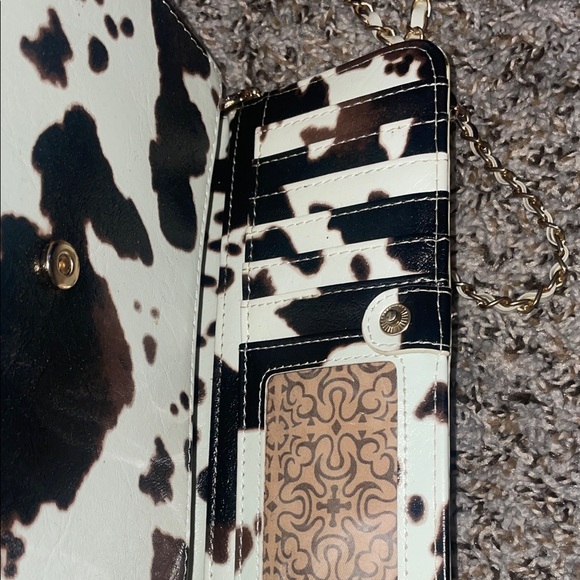 Trendy Cow Print wallet bag - Picture 2 of 3